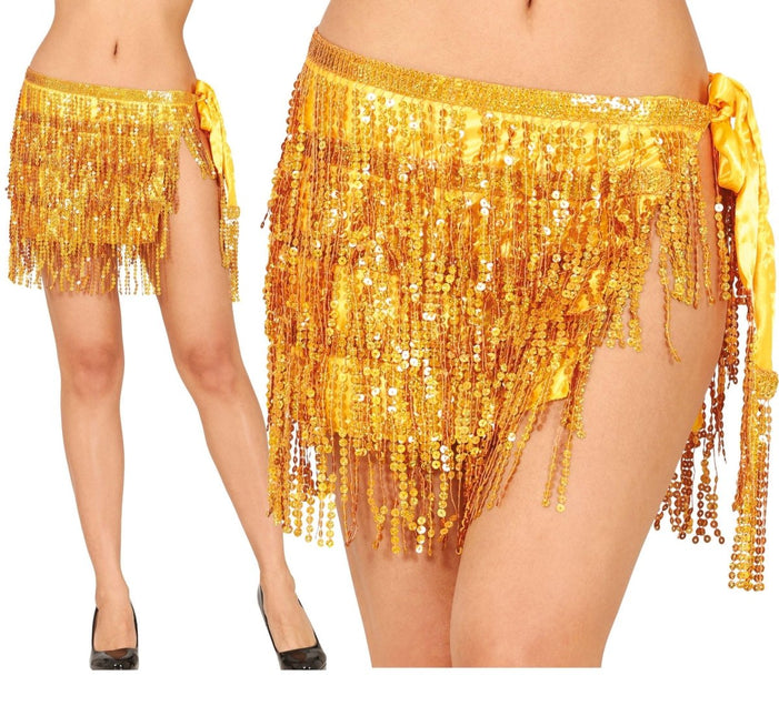 Gouden Rok Pailletten van Fiestas Guirca koop je bij Partywinkel