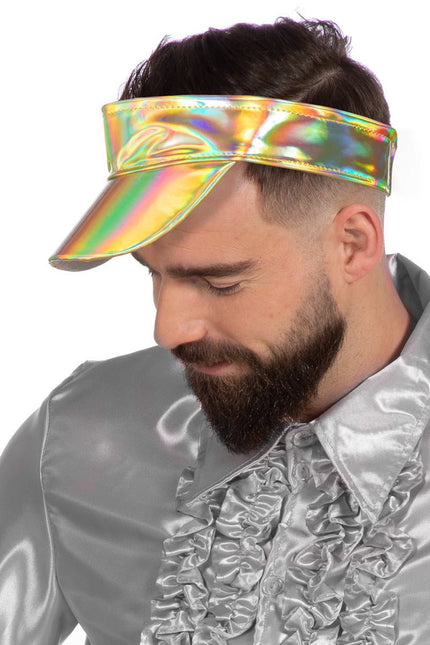 Gouden Zonneklep Metallic van Wilbers & Wilbers koop je bij Partywinkel