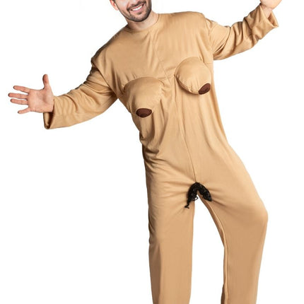 Grappig Kostuum Dames Naakte van Partychimp koop je bij Partywinkel