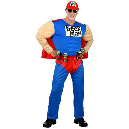 Grappig Kostuum Heren Bier Man van Widmann koop je bij Partywinkel