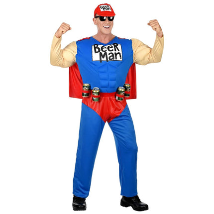 Grappig Kostuum Heren Bier Man van Widmann koop je bij Partywinkel