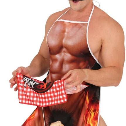 Grappig Schort Heren van Fiestas Guirca koop je bij Partywinkel