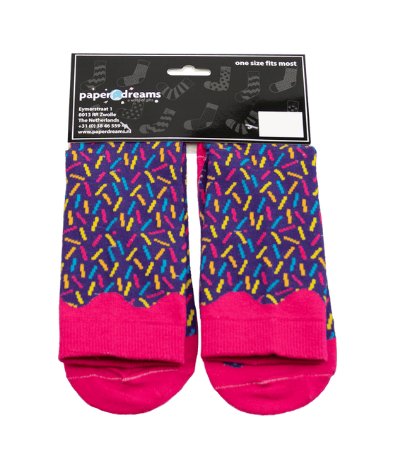 Grappige Sokken Mama Heeft Pauze 1 paar van Paper Dreams koop je bij Partywinkel