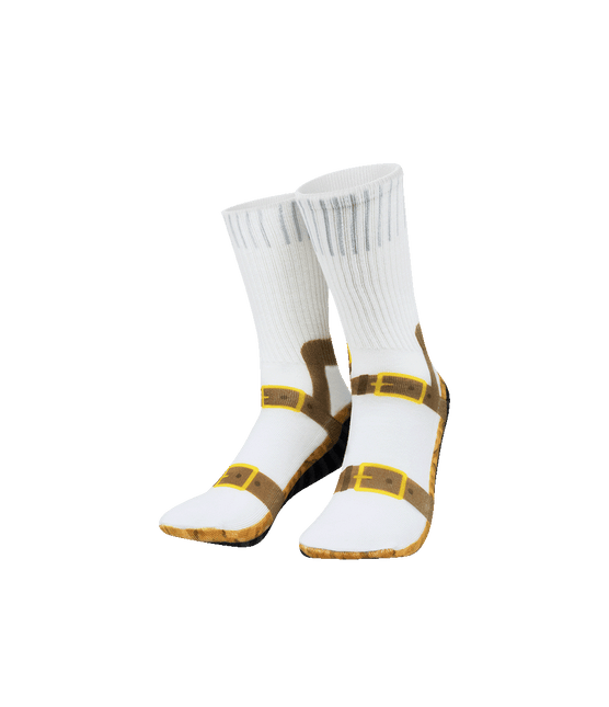 Grappige Sokken Sandalen van Paper Dreams koop je bij Partywinkel