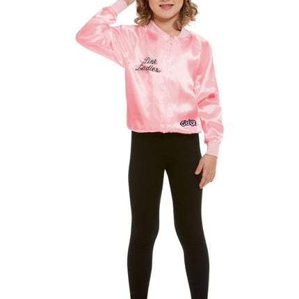 Grease Jas Roze Meisje Pink Ladies van Smiffys koop je bij Partywinkel