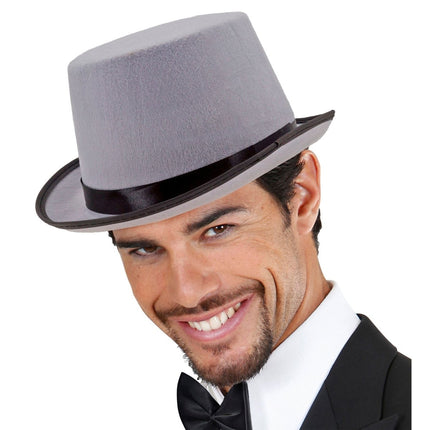 Grijze Hoed Vilt van Widmann koop je bij Partywinkel