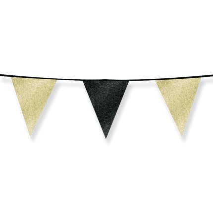 Grijze Slinger Glitter 6m van Paper Dreams koop je bij Partywinkel