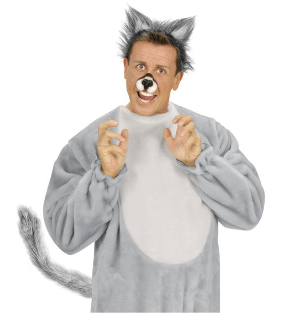 Grijze Staart Pluche van Widmann koop je bij Partywinkel