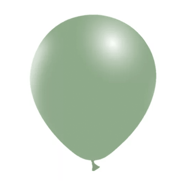Groene Ballonnen Vintage 30cm 50st van Balloonia koop je bij Partywinkel