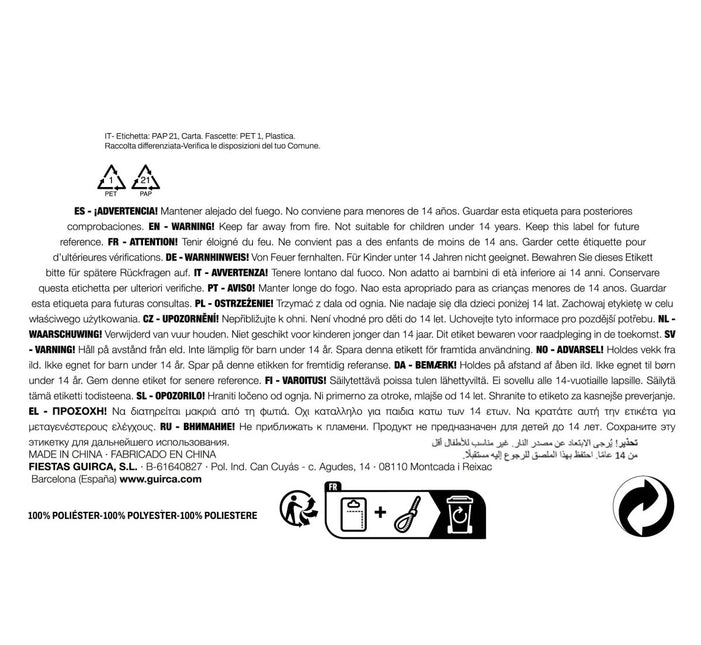 Groene Bandana 54cm van Fiestas Guirca koop je bij Partywinkel