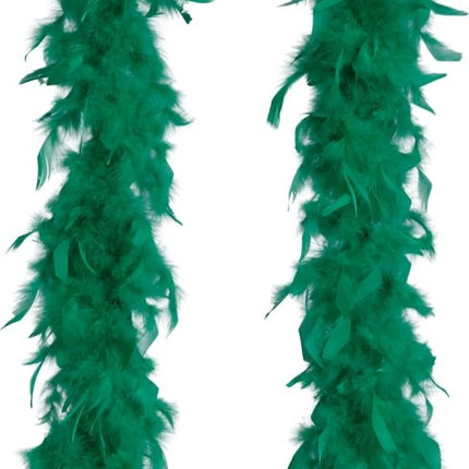 Groene Boa Veren 80gr van Fiestas Guirca koop je bij Partywinkel