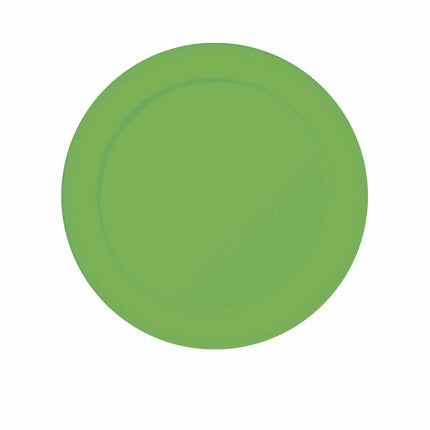 Groene Borden 23cm 6st van Fiestas Guirca koop je bij Partywinkel