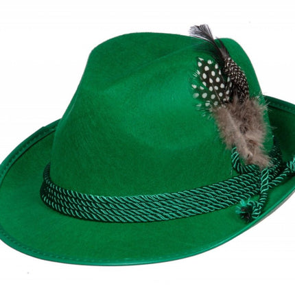 Groene Hoed Tiroler van Wilbers & Wilbers koop je bij Partywinkel