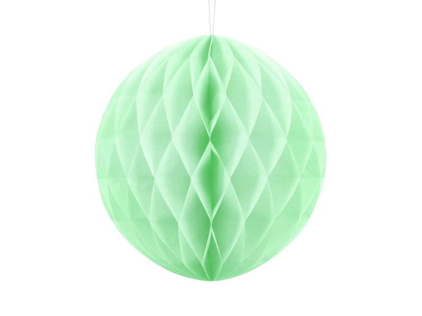 Groene Honeycomb 30cm van Partydeco koop je bij Partywinkel