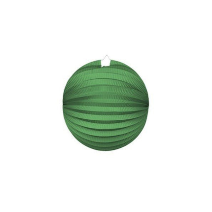 Groene Lampion 25cm van WeFiesta koop je bij Partywinkel