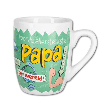Groene Mok Papa van Paper Dreams koop je bij Partywinkel