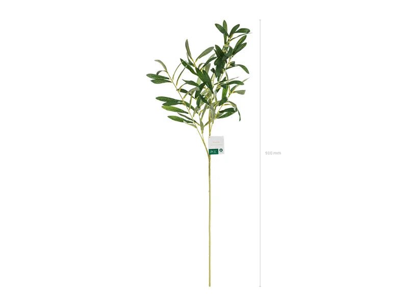 Groene Nep Olijftak 91cm van Partydeco koop je bij Partywinkel