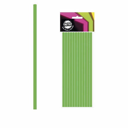 Groene Rietjes 12st van Fiestas Guirca koop je bij Partywinkel