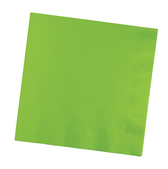 Groene Servetten 33cm 50st van Creative Converting koop je bij Partywinkel