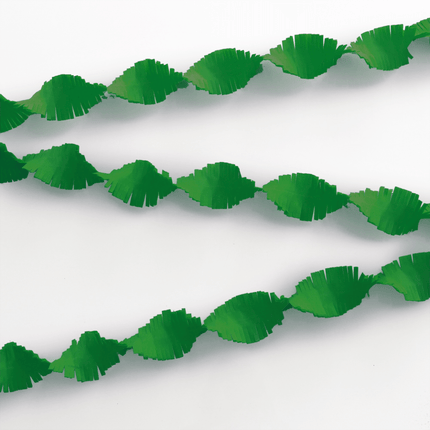 Groene Slingers Crepe 24m van WeFiesta koop je bij Partywinkel