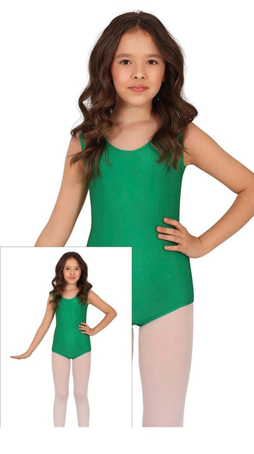 Gympakje Groen Meisje Mouwloos van Fiestas Guirca koop je bij Partywinkel