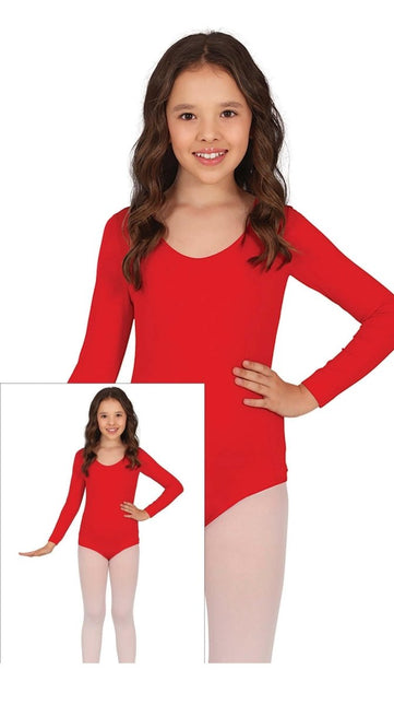 Gympakje Rood Meisje van Fiestas Guirca koop je bij Partywinkel