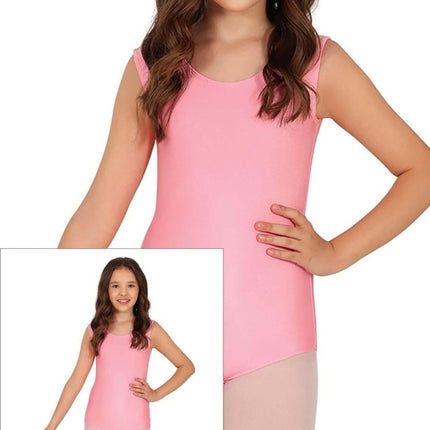 Gympakje Roze Meisje Mouwloos van Fiestas Guirca koop je bij Partywinkel