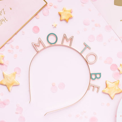 Haarband Mom To Be van Partydeco koop je bij Partywinkel