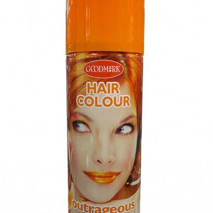 Haarspray Oranje 125Ml van PartyXplosion koop je bij Partywinkel