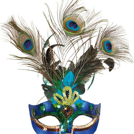 Half Masker Paradijsvogel van Orlob koop je bij Partywinkel
