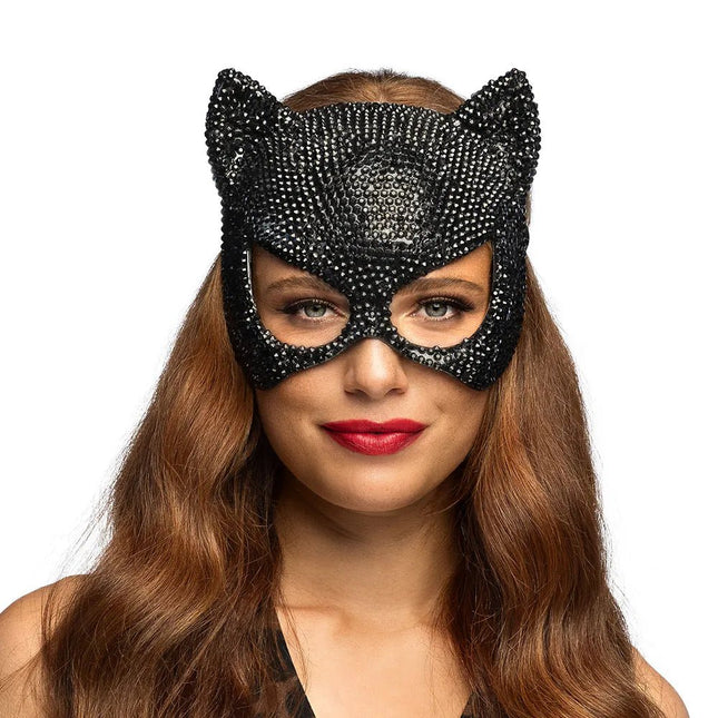 Halfmasker Mirage cat van Boland koop je bij Partywinkel