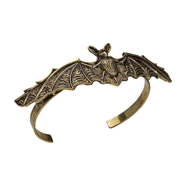 Halloween Armband Goud Vleermuis van Widmann koop je bij Partywinkel