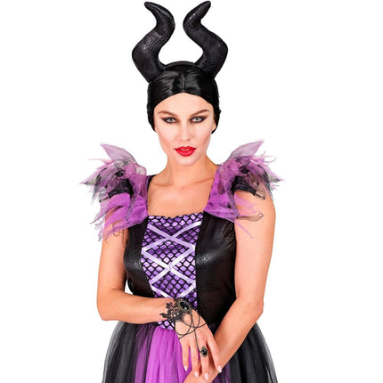 Halloween Armband Zwarte Steen Kant van Widmann koop je bij Partywinkel