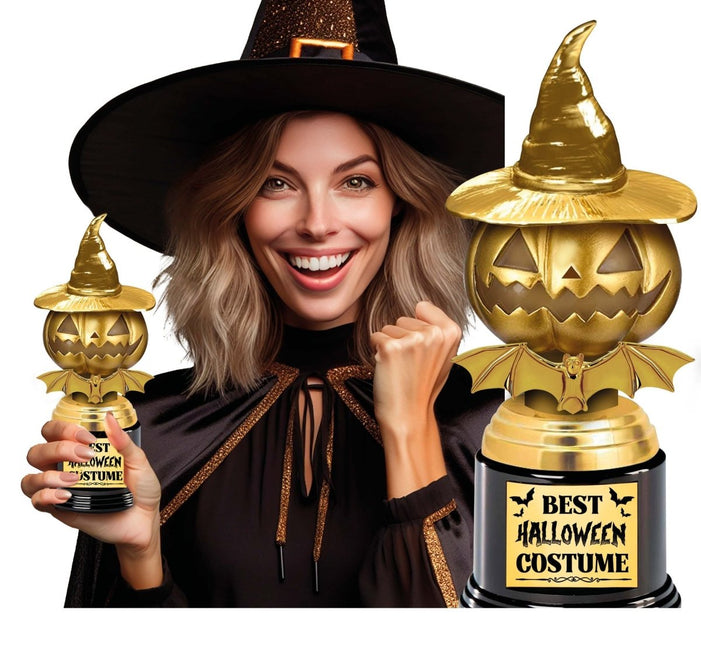 Halloween Award Pompoen 22cm van Fiestas Guirca koop je bij Partywinkel