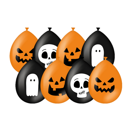 Halloween Ballonnen 30cm van Paper Dreams koop je bij Partywinkel