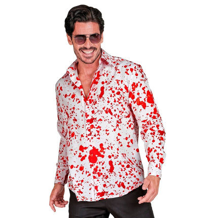 Halloween Blouse Bloed van Widmann koop je bij Partywinkel
