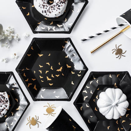 Halloween Borden 20cm 6st van Partydeco koop je bij Partywinkel