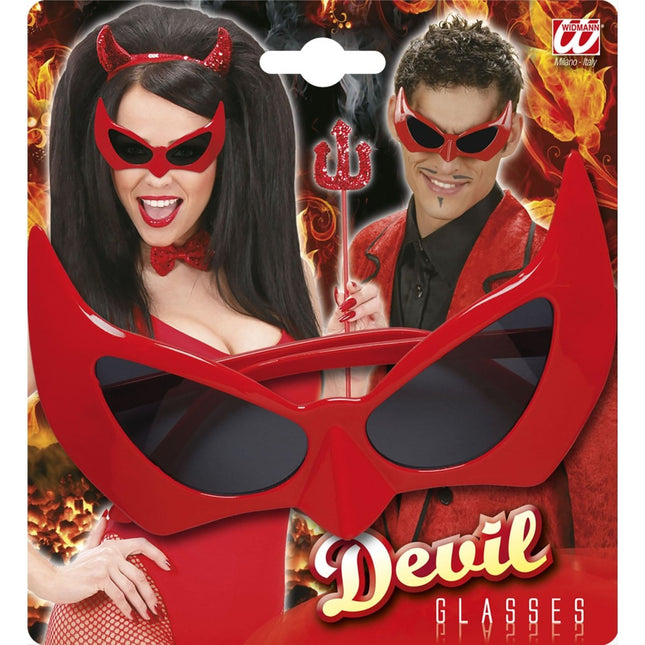 Halloween Bril Duivel van Widmann koop je bij Partywinkel