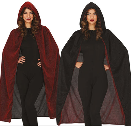 Halloween Cape Rood 1,10m van Fiestas Guirca koop je bij Partywinkel