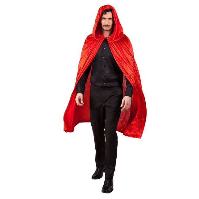 Halloween Cape Rood 1,7m van Boland koop je bij Partywinkel