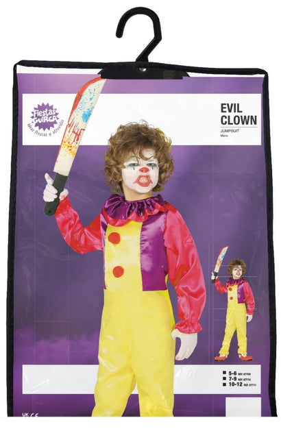 Halloween Clown It Kostuum Kind van Fiestas Guirca koop je bij Partywinkel