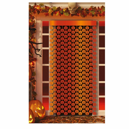 Halloween Deurgordijn Pompoenen 2m van Fiestas Guirca koop je bij Partywinkel
