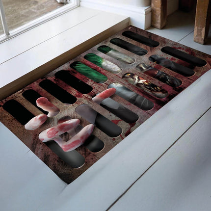 Halloween Deurmat Clown 60cm van Fiestas Guirca koop je bij Partywinkel