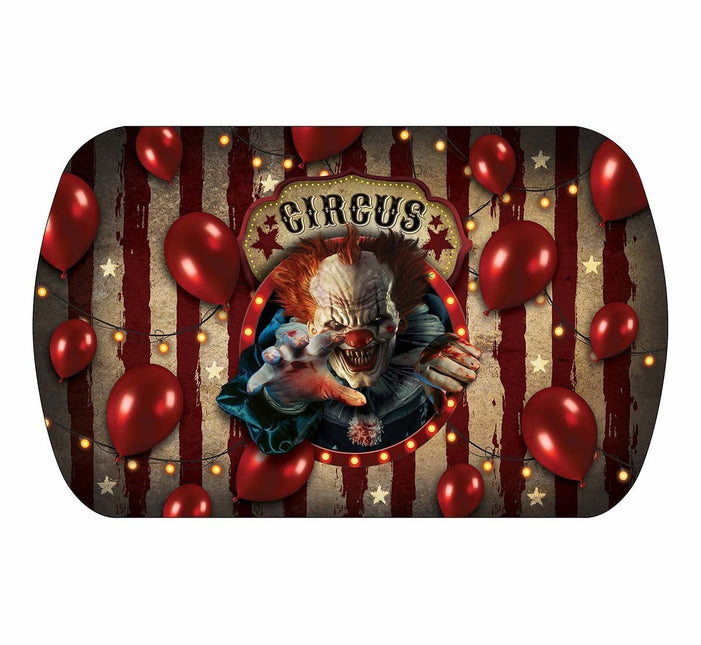 Halloween Dienblad Clown 29cm van Fiestas Guirca koop je bij Partywinkel