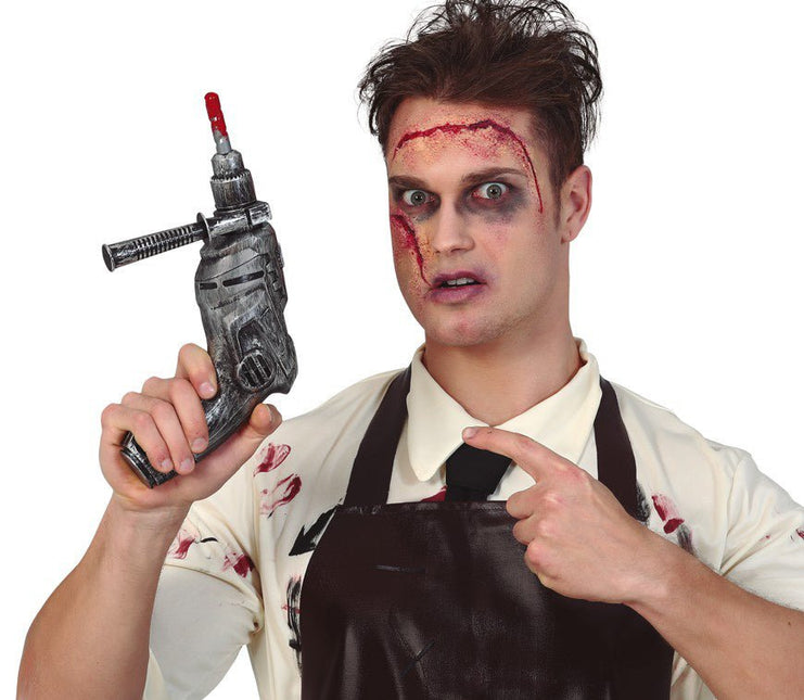 Halloween Elektrische Boor 25x16cm van Fiestas Guirca koop je bij Partywinkel