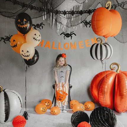 Halloween Emmer Oranje Pompoen 20,5cm van Partydeco koop je bij Partywinkel