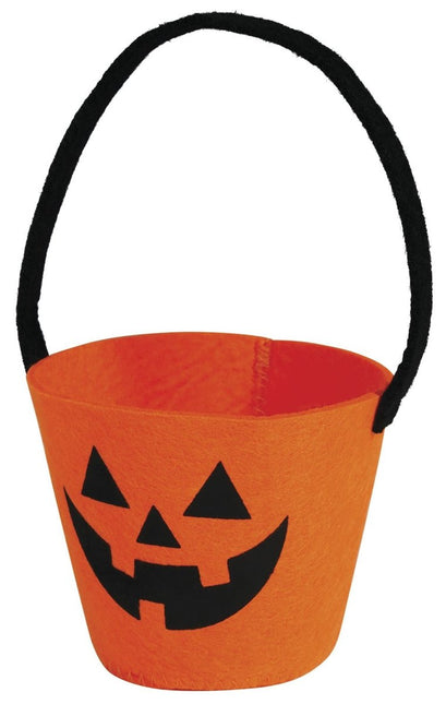 Halloween Emmer Pompoen 13cm van Fiestas Guirca koop je bij Partywinkel