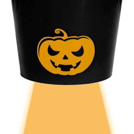 Halloween Emmer Pompoen Met Licht 20cm van Fiestas Guirca koop je bij Partywinkel