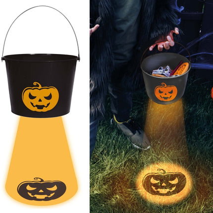 Halloween Emmer Pompoen Met Licht 20cm van Fiestas Guirca koop je bij Partywinkel