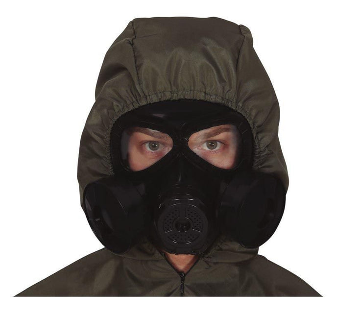 Halloween Gasmasker Zwart van Fiestas Guirca koop je bij Partywinkel